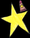 Large Rocket Star